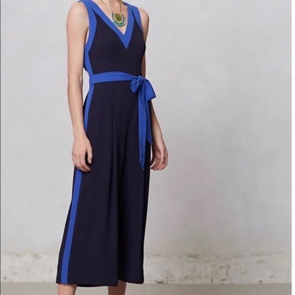 Anthropologie Elevenses Jumpsuit